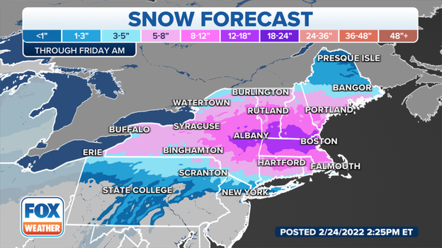 Storm Threatens New England's Friday Morning Commute