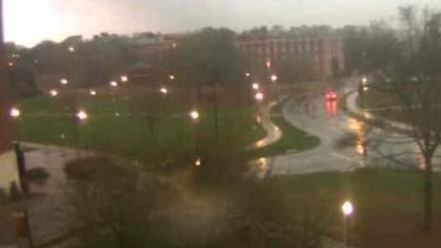 NWS will investigate wind damage at Miss. State Univ. from Monday