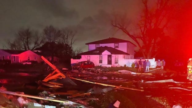 Extreme damage reported in Arabi, Louisiana