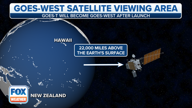 A look at where the satellite will be now