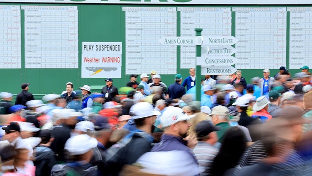 The Masters organizers cancel practice round due to severe weather