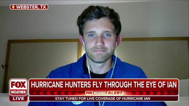 Hurricane Hunter describes flying into Hurricane Ian: Most turbulent flight I've been on