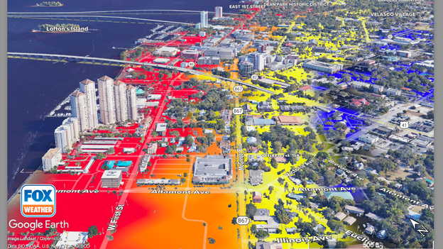 Fort Myers: 3D storm surge models show 9-foot storm surge