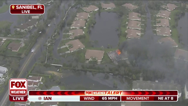 Aerial footage shows devastation in Sanibel, Florida