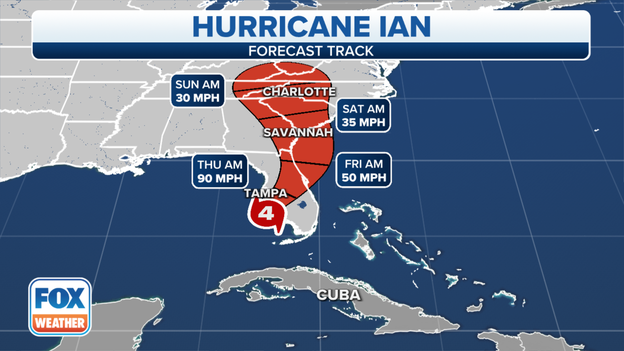 Hurricane Ian's catastrophic landfall expected Wednesday afternoon