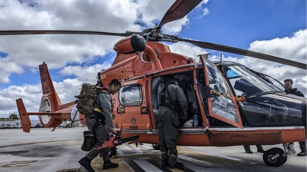 Coast Guard rescues at least 39 so far in Florida