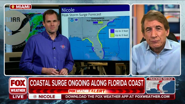 Storm surge still major concern with Nicole