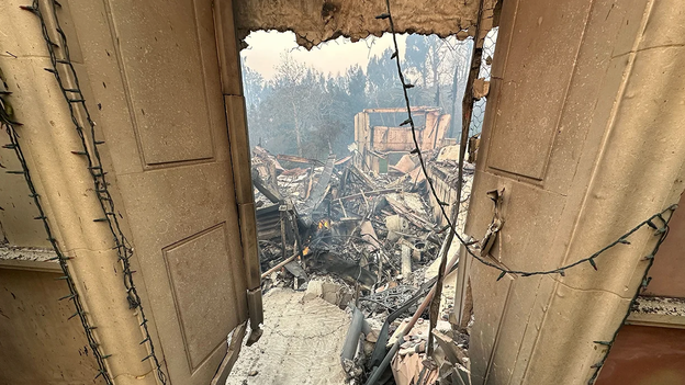 ‘Thousands of structures’ destroyed by California wildfires