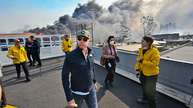 More than 7,500 firefighting and emergency personnel deployed to protect California communities