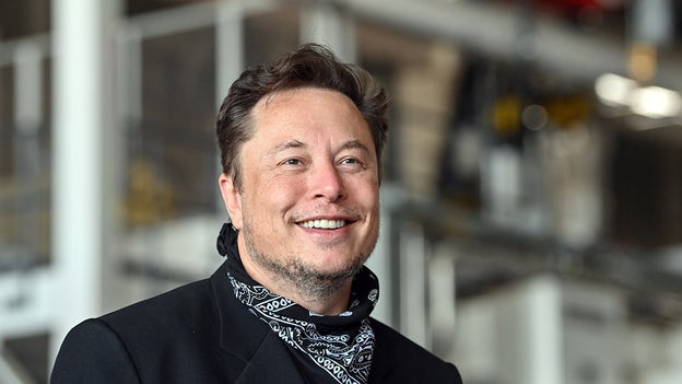 Elon Musk's Ted Talk underway