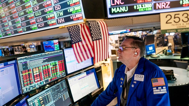 Stocks moving lower day after 1,100-point loss