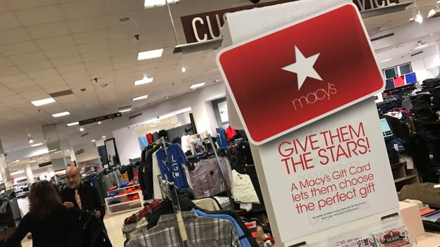 Macy's reports quarterly results