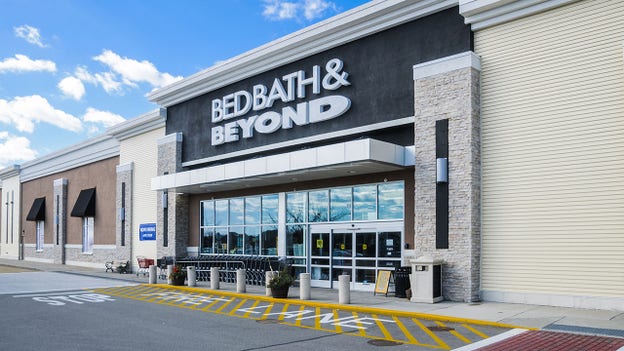 Bed Bath & Beyond shares tank