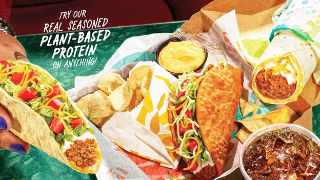 Taco Bell tests propriety meatless substitute