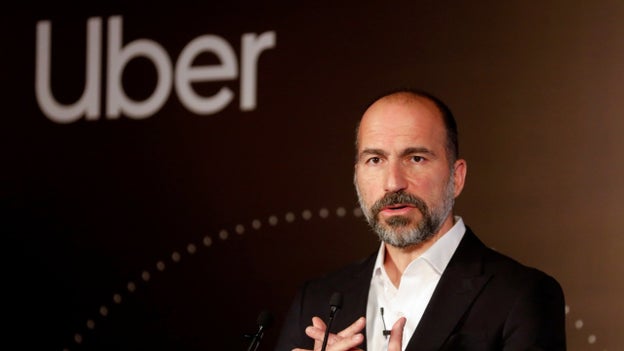 Uber shares jump 10% after reporting quarterly results
