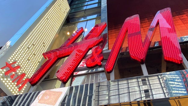 H&M sales miss as retailer struggles to compete with Zara