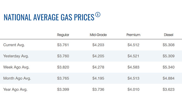 Gasoline price decline pauses