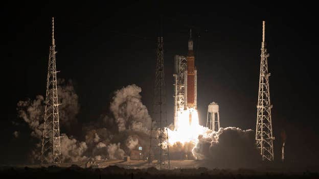 Liftoff! NASA’s Artemis I mega rocket launches Orion to Moon