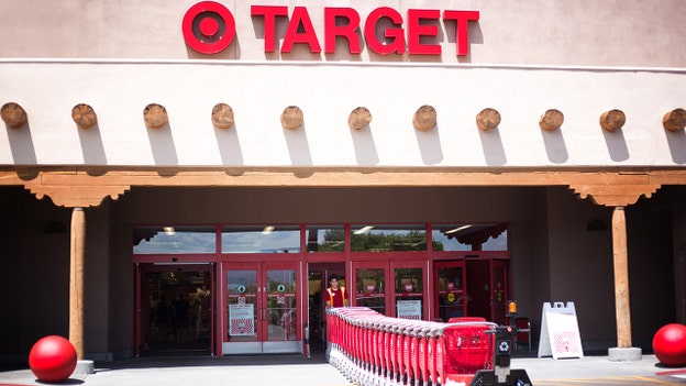 Target shares tumble