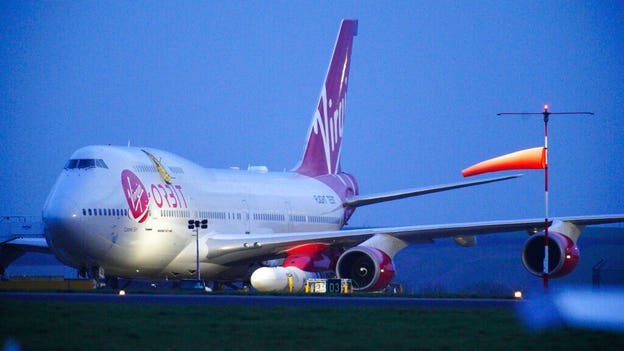 Virgin Orbit's groundbreaking satellite launch ends in failure