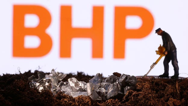 BHP upbeat on demand outlook on China reopening, first-half profit drops 32%