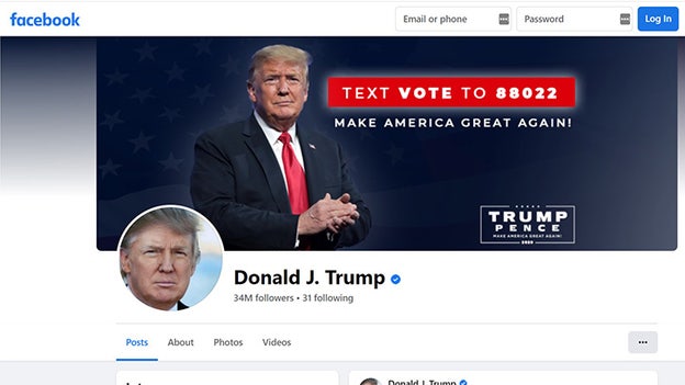 Donald Trump is back on Facebook