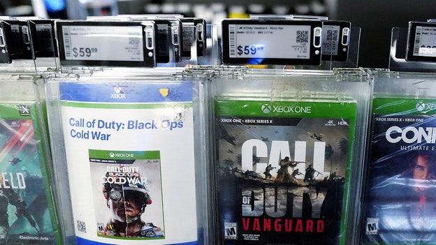 Britain says Microsoft's 'Call of Duty' deal could harm gamers
