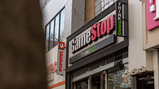 GameStop shares sink