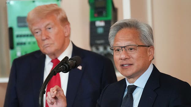 Trump hosts Nvidia CEO at White House
