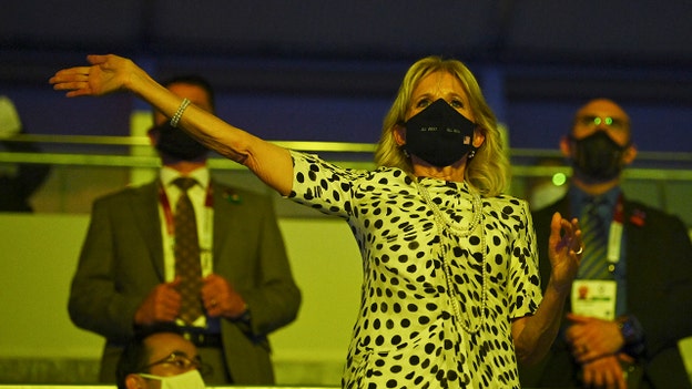 First lady Jill Biden in Tokyo at the Olympics