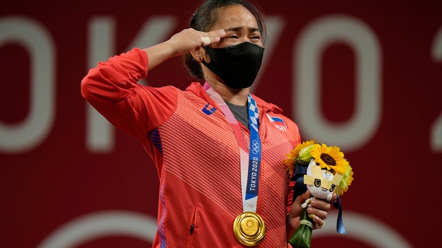 Philippines' first Olympic gold medalist will receive cash, new condo