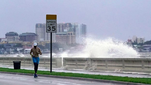 Center of Tropical Storm Elsa makes landfall in Florida's Taylor County