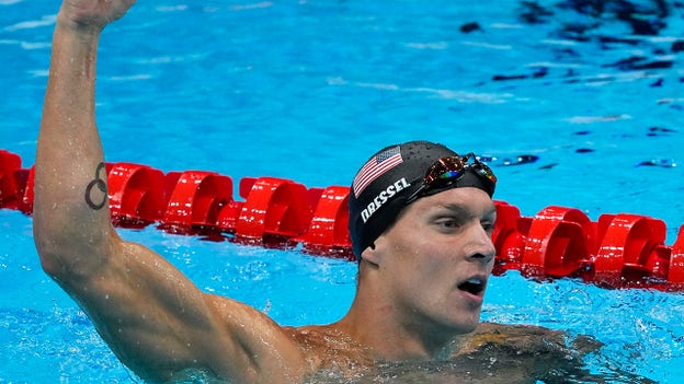Olympics: American's win men's 4x100 medley relay, Dressel earns fifth gold medal