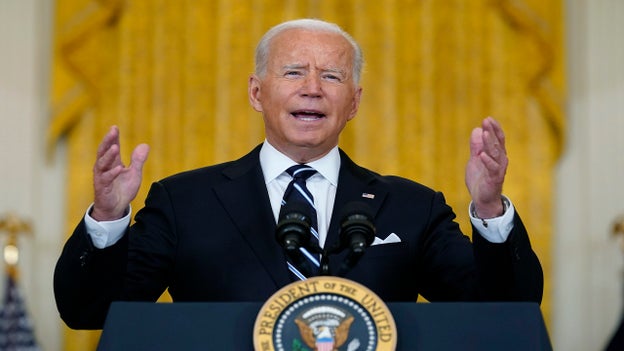 Biden to address Afghanistan evacuations amid torrent of criticism over crisis
