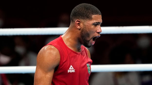 Brazilian wins middleweight boxing gold in Olympic shocker