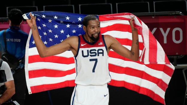 Kevin Durant leads Team USA over France for Olympic gold