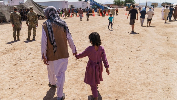 Reporters invited inside Fort Bliss where US housing Afghan evacuees