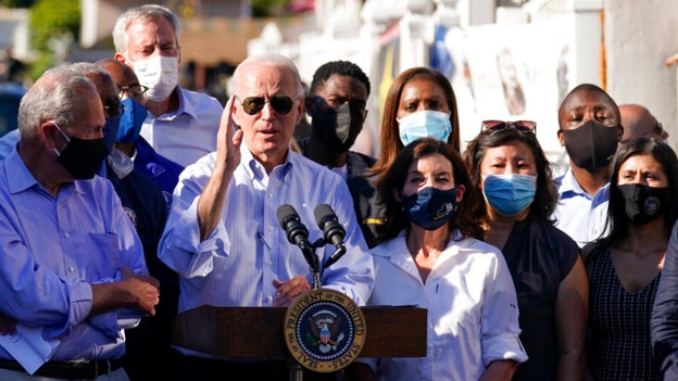 Biden dismisses protesters who heckled him as he toured Ida damage: 'They don't understand'