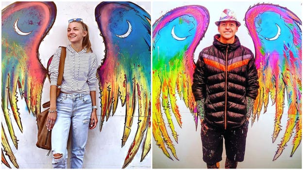 Gabby Petito angel mural: Colorado artist's work takes on new meaning after tragedy