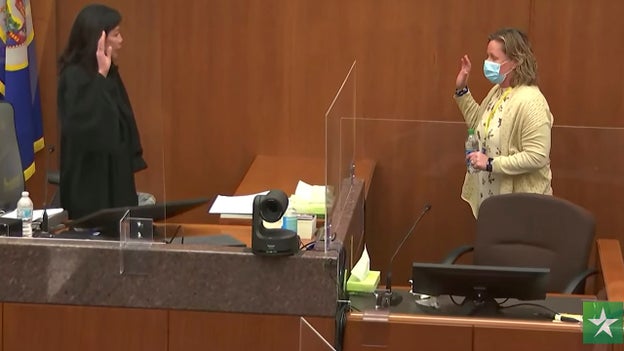 Kim Potter testifies about her use of her Taser