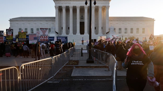 Large demonstrations expected in front of Supreme Court as it hears critical abortion case