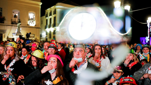 Spain celebrates New Year's Eve