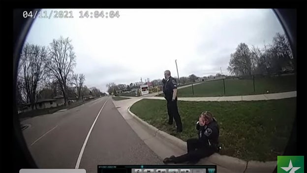 Officer’s bodycam footage shows emotional Kim Potter after shooting