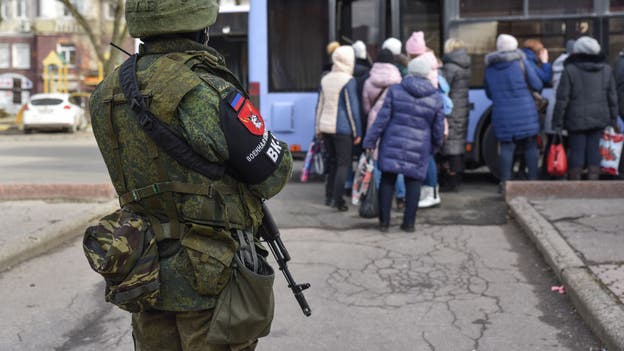 Russia Evacuated Citizens Out Of Donetsk As Part Of 'general Mobilization'