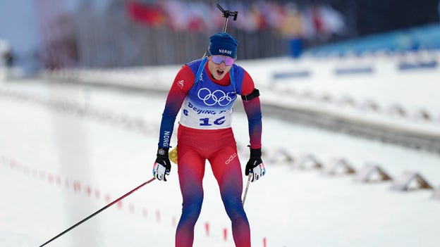 Norwegian brothers win gold, bronze in Olympic biathlon