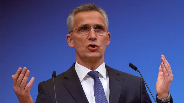 NATO to activate defense forces after Russia invasion of Ukraine, says peace in Europe 'shattered'