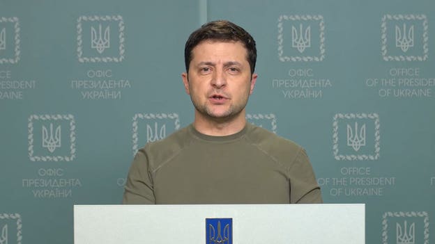 Ukraine leader Zelenskyy says he's Russia's 'target No. 1'