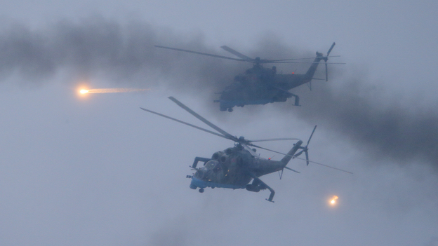 Russia conducting military drills in Belarus