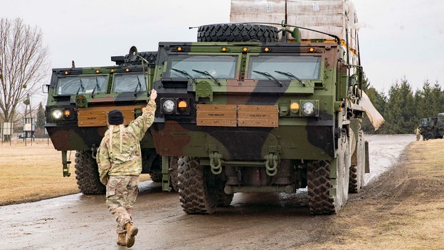 US paratroopers stationed in Poland