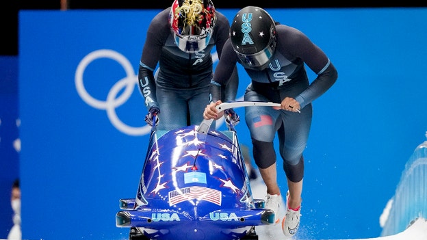 Germany leads in women's bobsled, US in 3rd